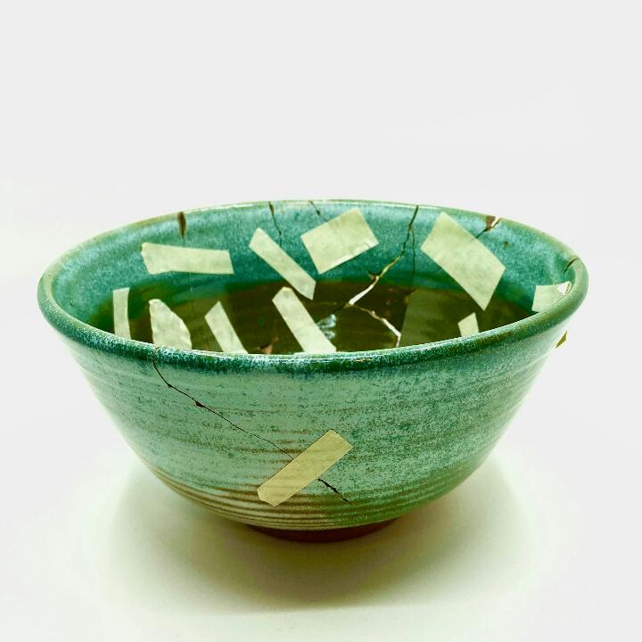Reconstituer bol japonais céramique Kintsugi
